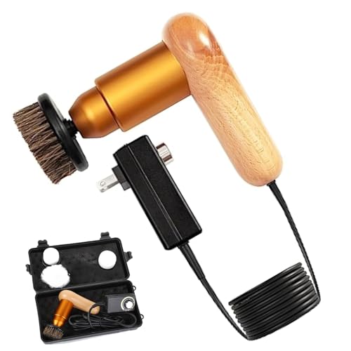 75W Electric Shoe Polisher with 6 Speeds & 3 Brush Heads