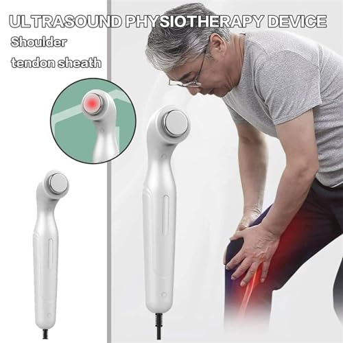 Generico Apparecchio per Terapia a ultrasuoni con Timer da 15 Minuti, 3 velocità Regolabili e Protezione Contro Il surriscaldamento per Un Efficace Sollievo dal Dolore e per la Fisioterapia (Bianco)