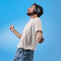 Sennheiser MOMENTUM 4 Wireless Noise Cancelling Headphones – Bluetooth Kopfhörer Headset für kristallklare Anrufe mit adaptiver Geräuschunterdrückung, Over-Ear, 60 h Akku, faltbar, Graphit – Ansicht 2