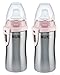 Price comparison product image NUK 10255352 Active Cup Bottle Made of High Quality Stainless Steel, 215 ml (Pack of 2 Bottles)