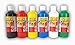 Produktbild Kids Plakatfarbe, Kindermalfarbe Set 6 x 250 ml Premium Schulmalfarbe Bastelfarben gebrauchsfertig mit Dosieröffnung
