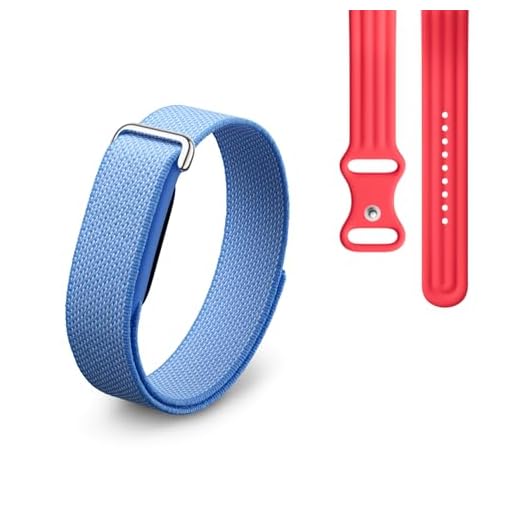 Google Fitbit Air - Screenless Activity Tracker with Fitness, Heart Rate, and Sleep Tracking - Works with iOS and Android - Lavender + Fitbit Air Active Band - Berry, Small