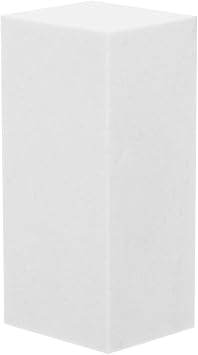IMIKEYA Multi-purpose Flattening Stone Block White Corundum for Sharpening Stone and Tile Correction