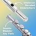 Mendini By Cecilio Flute, 16 Keys C Flute Instrument Closed Hole For Beginners with Carrying Case, Cork Grease, Stand, Lesson Book, Cleaning Kit, Gloves (Nickel)
