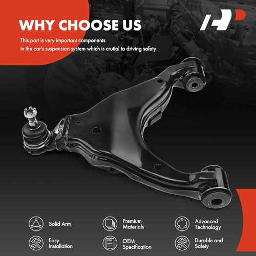 A-Premium Front Left Lower Control Arm, with Ball Joint & Bushing, Compatible with Toyota Tacoma 2005-2014 (4WD Base and RWD Pre Runner) & Tacoma 2015-2015 (4WD Base/TRD Pro and RWD Pre Runner) by A-premium - Used condition - Image 6