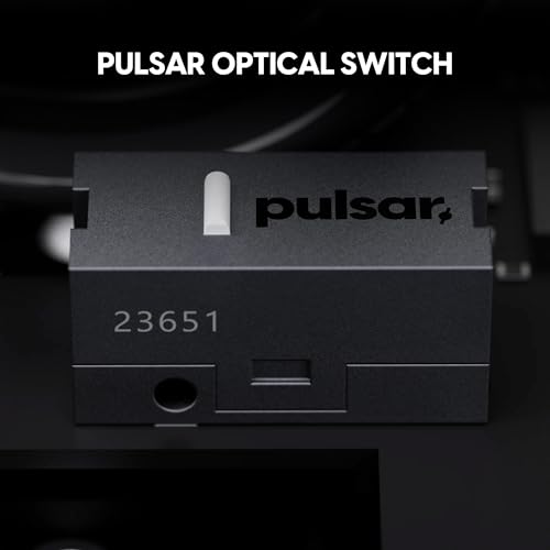 Pulsar Gaming Gears X3 Crazylight Size Mini Wireless Gaming Mouse, Hybrid Ergonomic, Lightweight 43g, XS-1 Sensor 32K DPI, Optical Switch, 8K Dongle Included, Jet Black by Pulsar Gaming Gears - Image 5