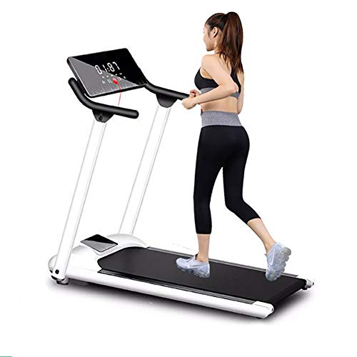YJD Cinta De Andar Y Correr Plegable, Cinta Andadora Electrica, Máquina Fitness, Motor De 550W hasta 10km/h, Ahorra Espacio, Equipo De Fitness Portátil para El Hogar/Oficina