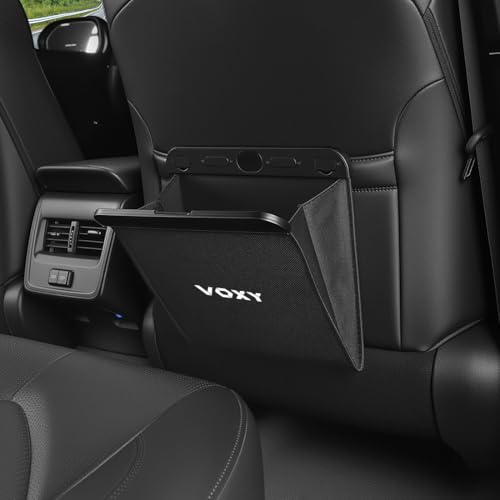 ヴォクシー 適用 車 ゴミ箱 多機能 ゴミ入れ 収納 車内整理 VOXY 80系 90系 S-G S-Z 対応 カー 引っ掛け式ごみ箱 マグネット式 片手開閉 密閉 臭い漏れ防止 カー シートバックに設置可能 スリム型 防水 後部座席用 取付簡単 高耐久性(ヴォクシー 適用)