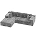 YESHOMY Boneless Couches for Living Room, 108