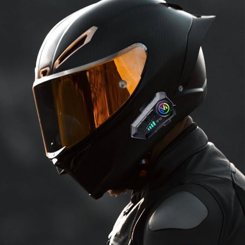 Headset para motocicleta inalámbrico que elimina el ruido del viento con batería de alta duración 3