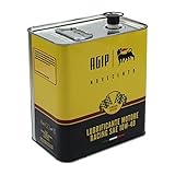 AGIP Novecento Racing 10W-60 Motoröl Retro Blechkanister 4L Oldtimer Spezialöl
