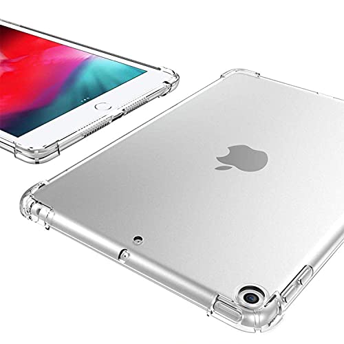 Image of iPad PRO 10.5 Inch 2017 Air 10.5 3rd Generation 2019 [ Air 3 ] A1701 A2152 A2123 MQF12HN /A MQEY2HN /A MQF22HN /A MQF02HN /A Air Cushion Corner Cover with Soft Silicone Clear Back - Transparent