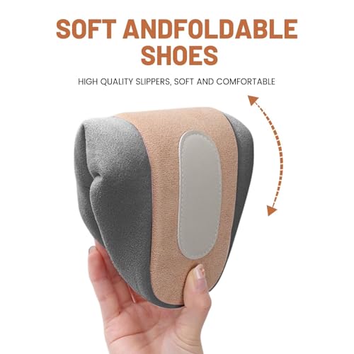 LBF Womens Fuzzy House Slippers All Season Non Slip Indoor Slip-On Breathable Lightweight Quiet Sole Cozy Soft Comfort for Home3