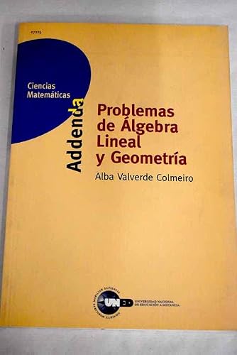 Problemas de álgebra lineal y geometría