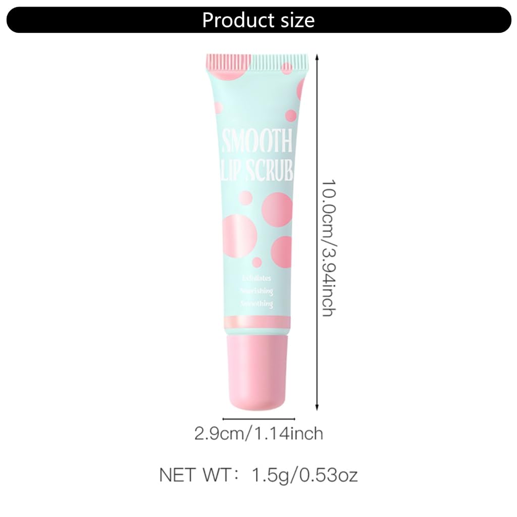 Creamy Lip Scrub Gentle Exfoliation Formulated With Delicate Dot Particles