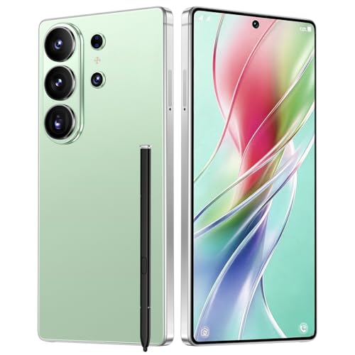 MTGud 4G Smartphone, 6,6 Zoll HD-Display, 4 GB + 32 GB erweiterbar auf 256 GB, Kamera 13 MP + 21 MP, Android 12, einfache Entsperrung, WLAN, GPS, OTG USB/integrierter Eingabestift (Grün)