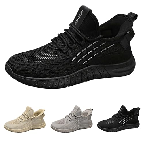 Chaussures de course athlétiques homme légères pour marche décontractée et gym