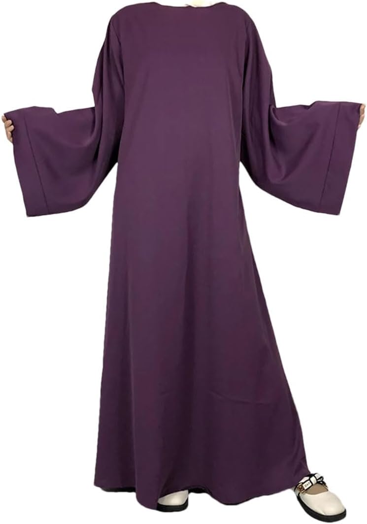 [Sweejim] ベルトイスラム教徒のドレスを備えた女性のアバヤイードラマダンイスラムパーティーローブ