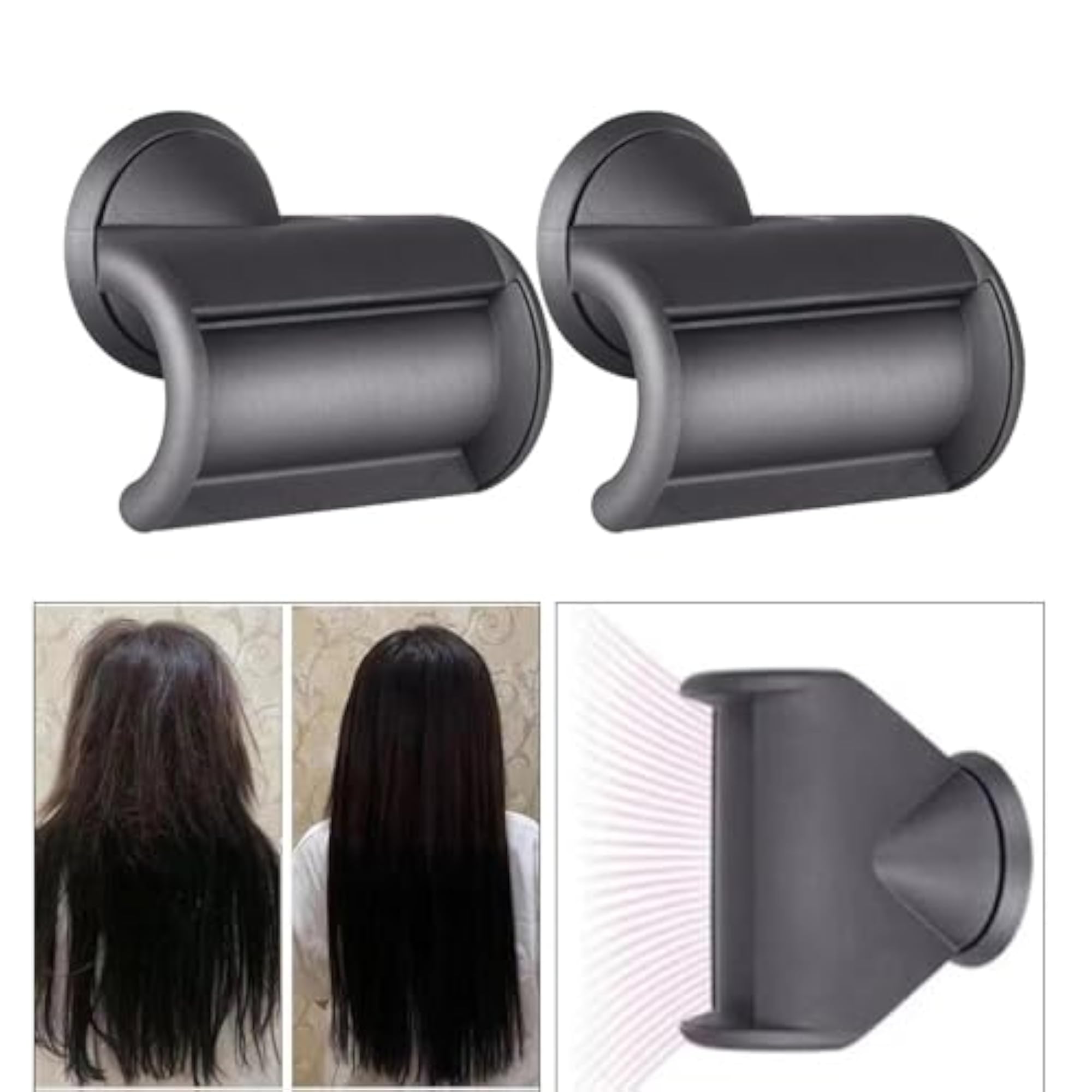 2 Flyaway Nozzle Attachments for Dyson Hair Dryer
