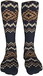 702 Unisex Office Socks Brown Christmas Running Socks Warmer Men’S Socks Anti Bliste Work Socks For Women Basketball 50Cm