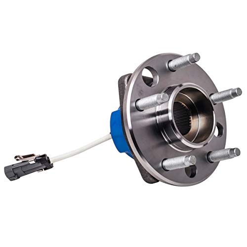 Front Wheel Hub And Bearing Assembly Left Or Right Compatible Buick Allure Century Lacrosse Lesabre Park Avenue Olds Aurora Pontiac Bonnevile Chevy Impala Auqdd 513121 [ 5 Lug W/Abs ] #TOP6