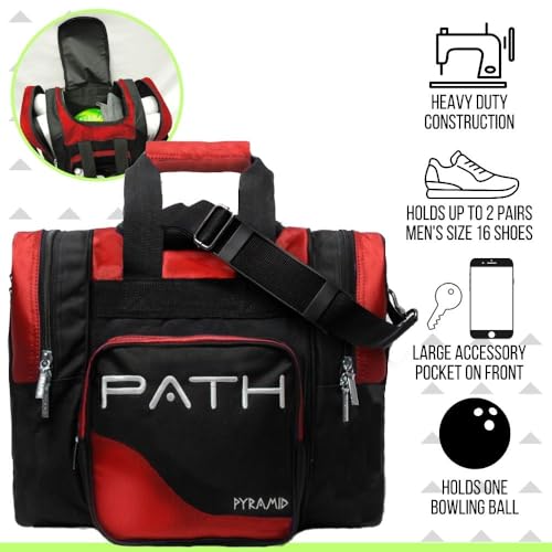 Pyramid Path Pro Deluxe Single Tote - Black/Red by Pyramid - Used condition - Image 2