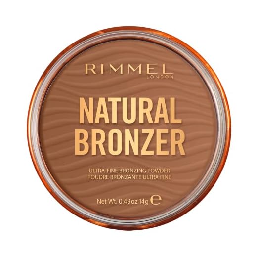 Rimmel London Natural Bronzer, Bronceador, Tono 3 Sunset - 14 g