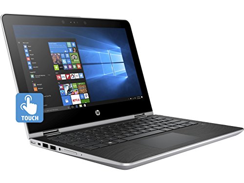 Image of HP Pavilio x360 Convertible 11-ad023TU 2017 11.6-inch Laptop (Pentium N4200 /4GB /1TB /Windows 10 /Integrated Graphics), Natural Silver