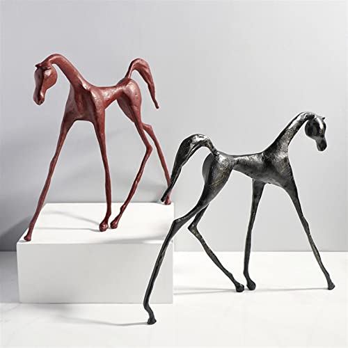 Statue cheval fonte : décorez facilement un meuble de salon vide