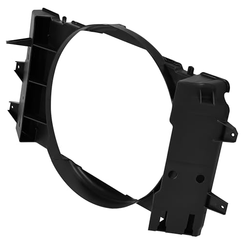 HECASA Fan Shroud Compatible with 1994-2002 Dodge Ram 2500 3500 Replacement for 52028003AB Glass Fiber Reinforced Polypropylene Radiator Cooling Fan Shroud Black by HECASA - Image 7