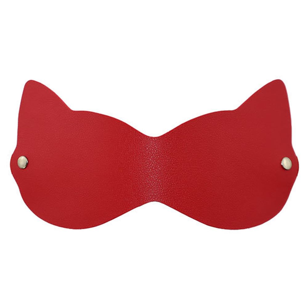 CHILIRIA Women Cat Mask Black Cosplay Leather Masks Bunny Sexy Face Mask Eye Covers Accessories For Masquerade Halloween Club Party
