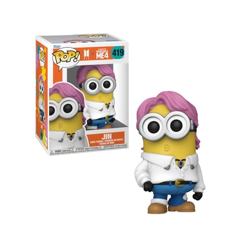 Boneco Funko Pop! Rocks BTS x Meu Malvado Filme 4 - Jin