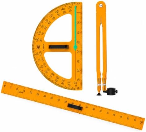 Measuring Ruler Lesson Amazon.com : Geometry Set,Magnetic Ruler,Classroom Blackboard ...