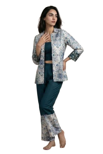 CLASSY PREMIMUM COLLECTION DESIGNER 3 PIECE WEAR STYLE SET FOR WOMEN-image-44