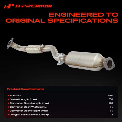 A-Premium Rear Catalytic Converter, E.P.A Compliant by A-Premium - Used condition - Image 3