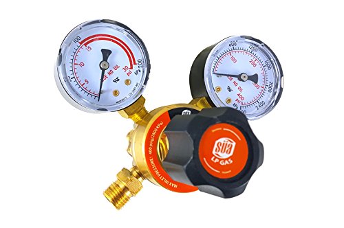 SÜA - Propane Regulator Welding Gas Gauges - CGA-510 - Rear Connector - LDP Series - Check All the Pictures and Read the Full Description of This Product to Make Sure it fits Your Tanks and Hoses. by SÜA - Image 4