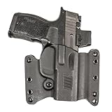 DeSantis Raptor 2.0 OWB Holster - Lightweight Compact Holster OWB, Compatible with Sig Sauer P365 and The Sig P365 XL with or Without Red Dot Sight - Right Hand Draw, Black