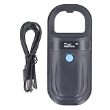 Batteriebetrieben: Dieser tierchip scanner verfügt über einen eingebauten wiederaufladbaren 3,7-V-Lithium-Akku mit 800 mAh großer Kapazität und USB 2.0-Schnittstelle, der in 90 Minuten vollständig aufgeladen werden kann