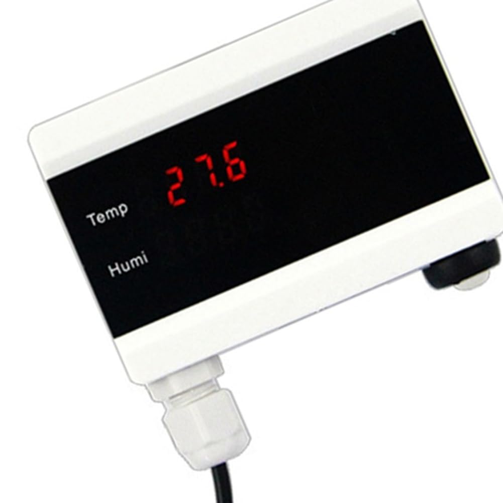 Capteur de Température WiFi Tuya Thermomètre Détecteur Affichage Numérique Maison Smart Life App Alerte Alarme D' de Congélateur Prise UE Facile à Utiliser
