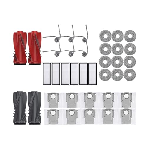 Filtre et brosse latérale pour Roborock Qrevo Curv de qualité
