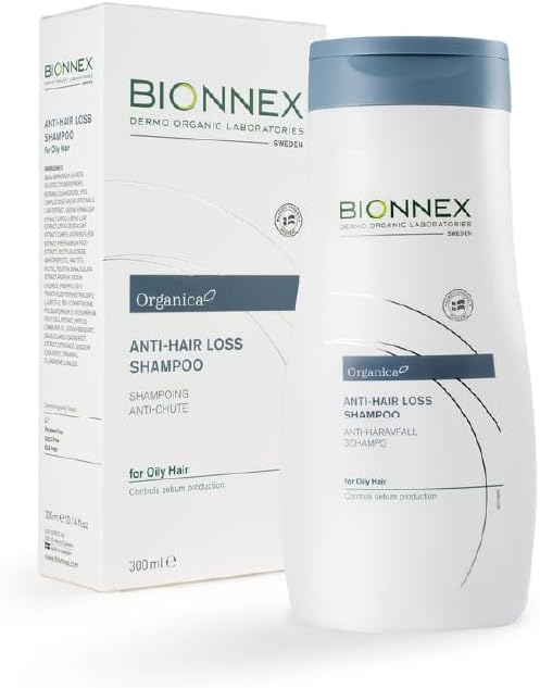 โ Organica Anti-Hair Loss Shampoo for Normal Hair โ with 25 Natural Plant & Sea Extracts, Vitamins & Minerals โ Organic, Paraben & Sulphate Free โ Reduces Hair Fall & Strengthens โ 300ml