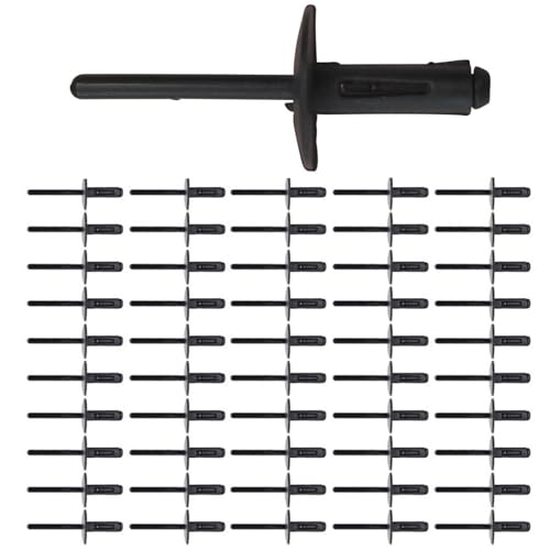 Zingking 50pcs Radlauf Verkleidung Clips für 6mm X1 X3 X5 X6 Z4 Coupe E90 E91 E84 E83 E53 E70 F15 F85 E71 E72 E86 E85 R60 51717002953