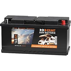 EXAKT AGM Batterie 140Ah 12V...