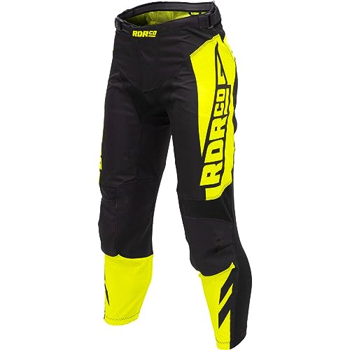 RDRCO 2024 Fuse Pants - Race - Hi-Viz/Black, 36