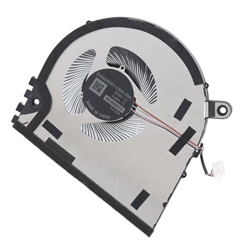 Buxuaaaa Wentylator procesora DC5V 0,45 A 4-pinowy 4-przewodowy laptop wentylator chłodzący procesora do 7440 7640 2023 13. notebooka grzejniki chłodziarki do laptopa