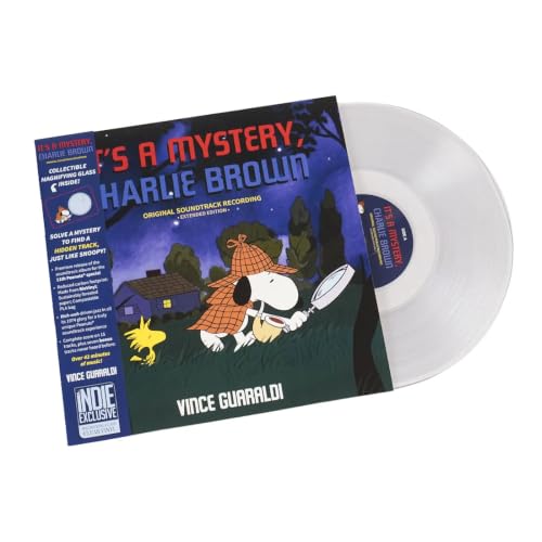 Album Art for Vince Guaraldi - It's A Mystery, Charlie Brown - Clear by Vince Guaraldi