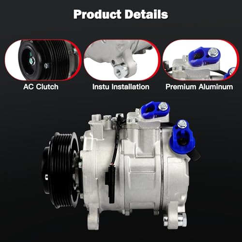 Image of cciyu Air Conditioning Compressor for BMW X3 X4 2.0L 2013-2018