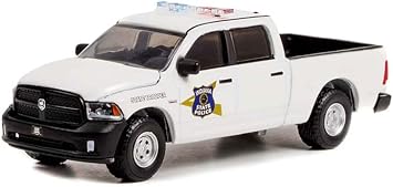Greenlight 42990-C Hot Pursuit Series 41-2018 Ram 1500 - Indiana State Police State Trooper 1/64 Scale Diecast