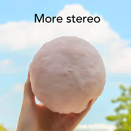 Large Powder Puff, Soft Makeup Puff Ball Round Body Powder Pufff with Ribbon Handle for Face and Body Makeup