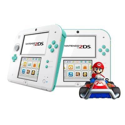 Nintendo 2ds Sea Green W Mario